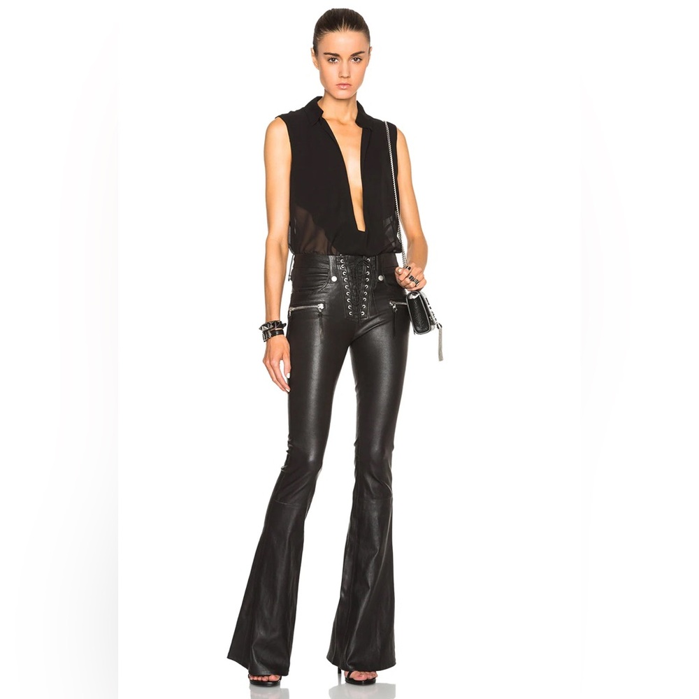 I.AM.GIA Black Flare Pants